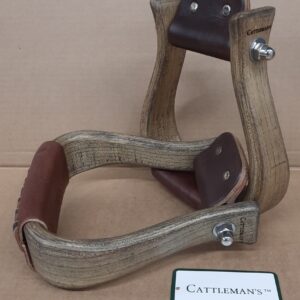 Oak-wooden stirrups ST 300